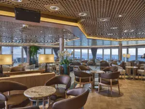 Seats of the Panorama Lounge, Silver Moon.